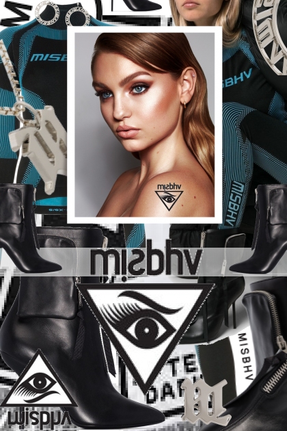MISBHV Colorblock Sportswear Paired with Heels- Modna kombinacija