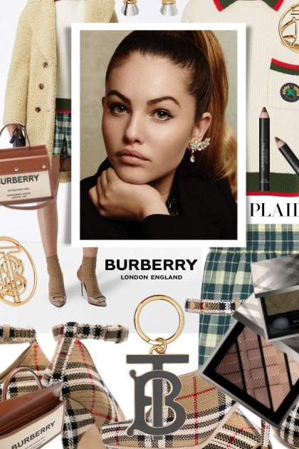 How to wear Burberry Plaid Shorts and Pumps- Combinaciónde moda