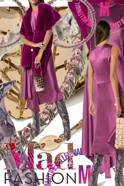 Mad for Millennial Purple Fashion- Combinazione di moda