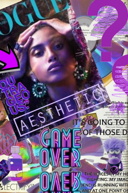 Game Over Outrageous Aesthetic- Kreacja