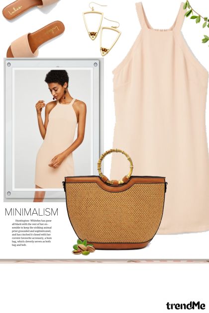 minimalism- Combinazione di moda
