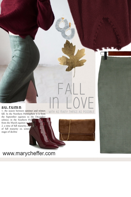 Fall in Love with Fall- Combinazione di moda
