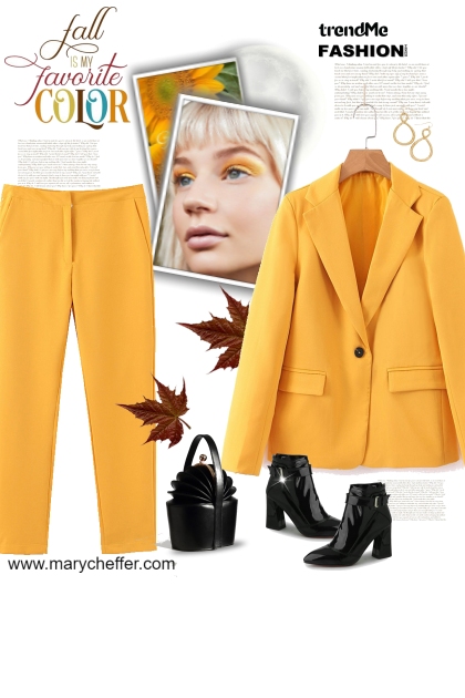 Yellow Fall- Fashion set