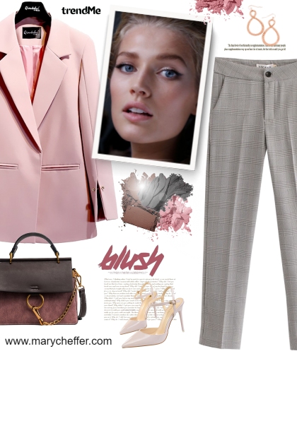 Blush- Combinazione di moda