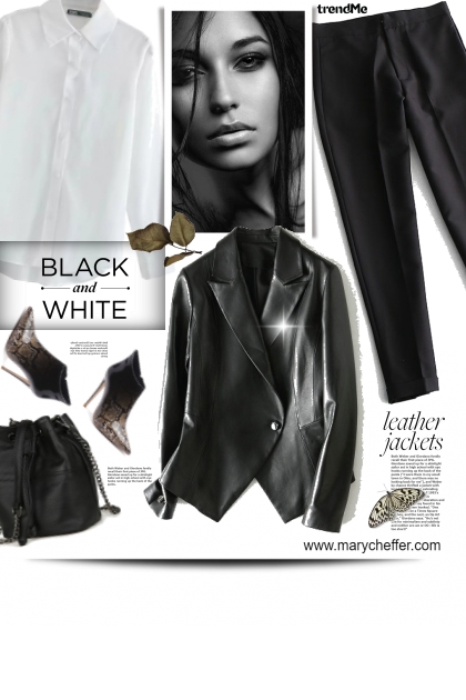 Black & White- Combinaciónde moda