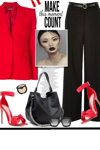 Red & Black- Fashion set