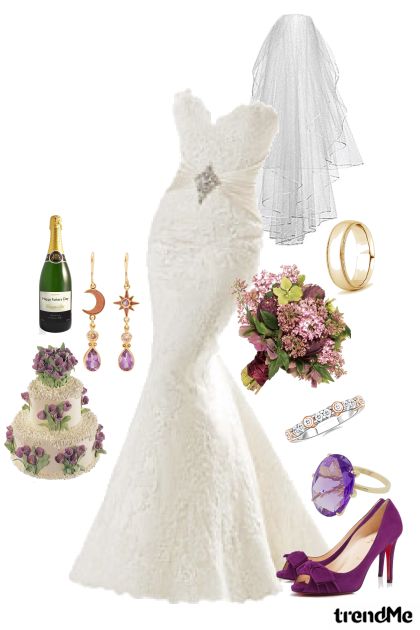 Violet Bridal - combinação de moda