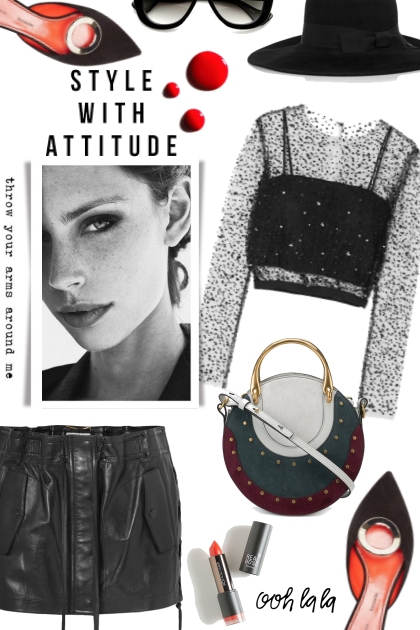 Style with Attitude- combinação de moda