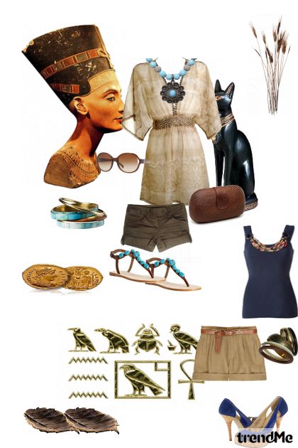 Cleopatra's dream- combinação de moda