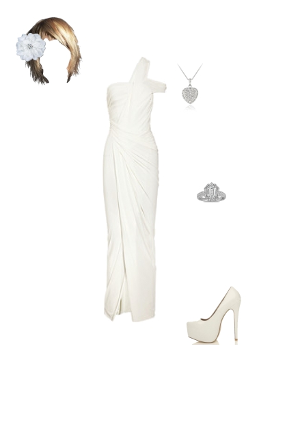 White Glamour- combinação de moda