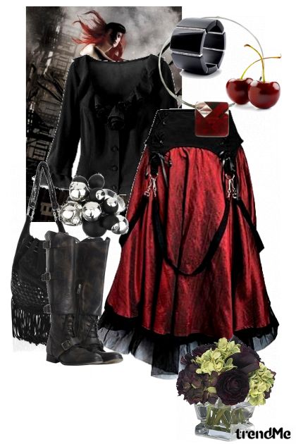 Burgundy- Fashion set