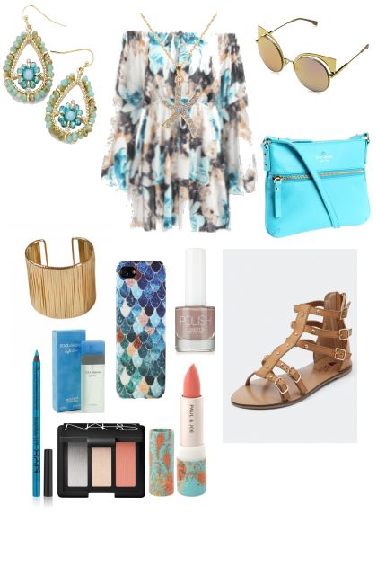 Cute Summer Outfit- Модное сочетание