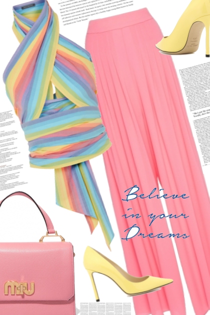 ❤️Believe in your dreams- Fashion set