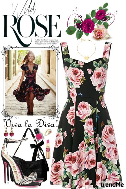 Floral Spring Set- Combinazione di moda