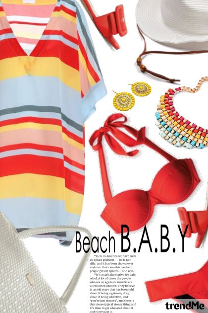 Beach Baby- Fashion set