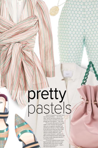 pretty pastels- Combinazione di moda