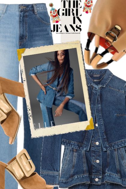 The girl in Jeans- Fashion set