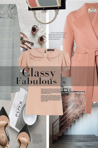 Classy & Fabulous- Modekombination