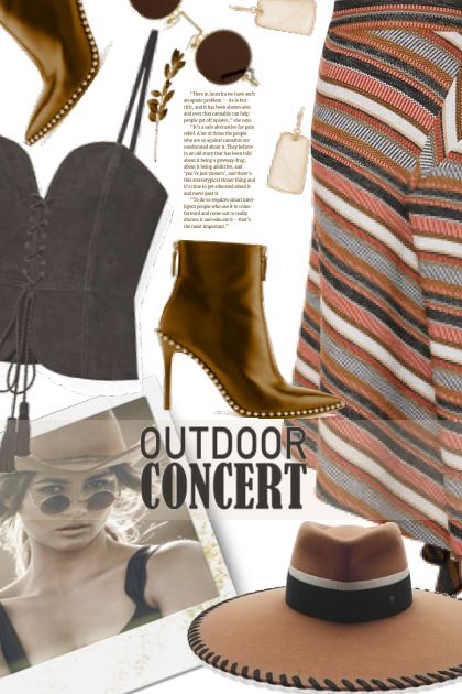 Outdoor Concert- Combinaciónde moda