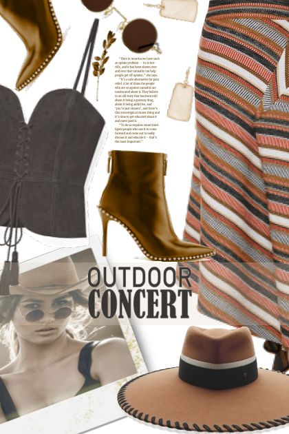 Outdoor Concert- Combinazione di moda