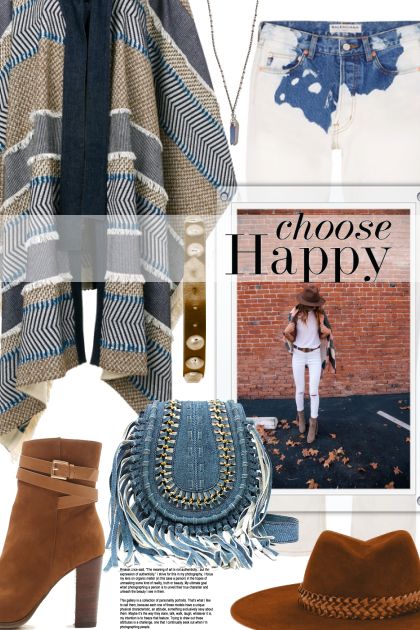 Choose Happy- Модное сочетание