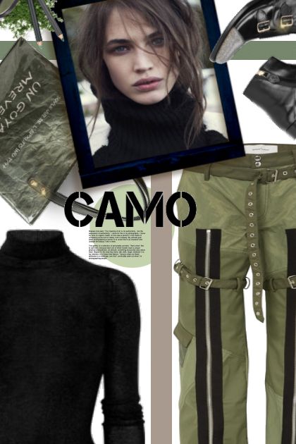Camo Green- Модное сочетание
