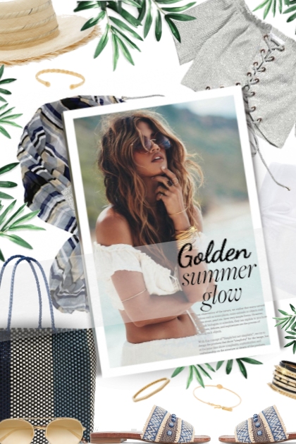 Golden Summer Glow- Combinazione di moda