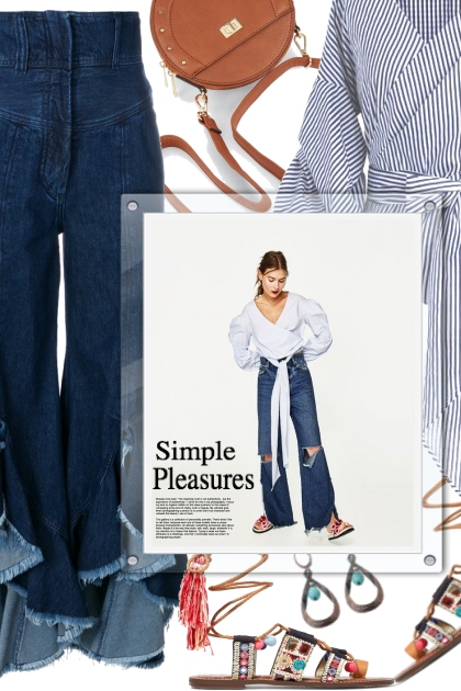 Simple Pleasers Denim- Combinazione di moda