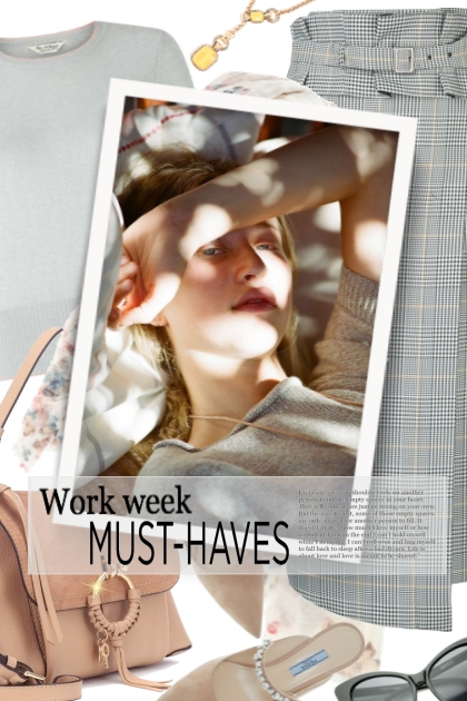 Work week must haves- Combinaciónde moda