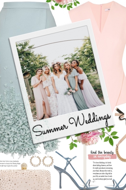 Summer Wedding- Fashion set