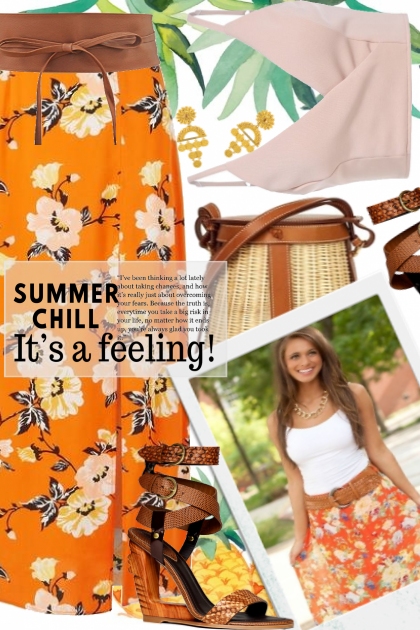 Summer Chill, It's a feeling you get- Fashion set