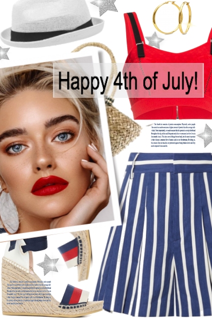 Happy 4th of July- Modna kombinacija