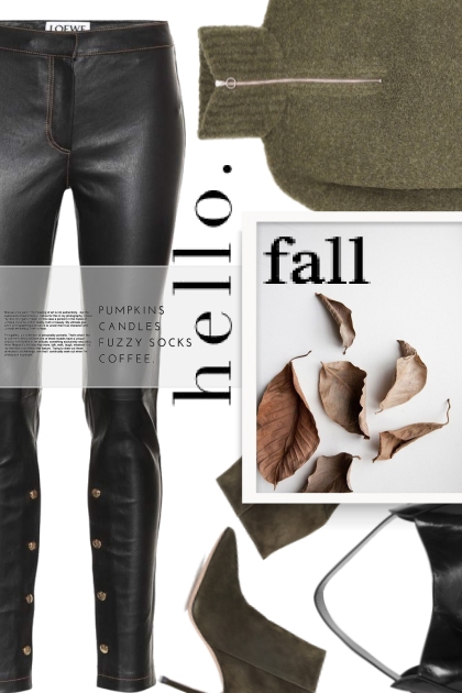 Hello fall- Combinazione di moda