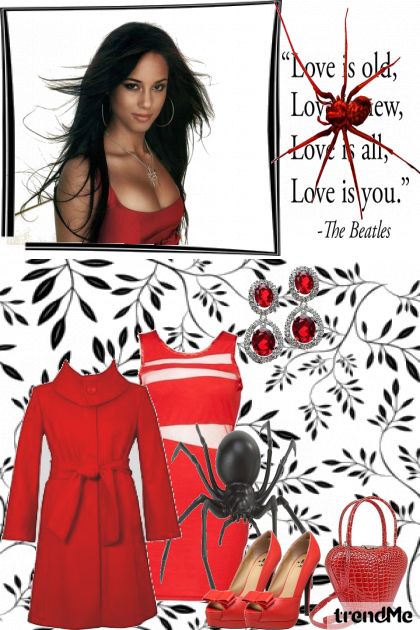Spider of  love- Fashion set