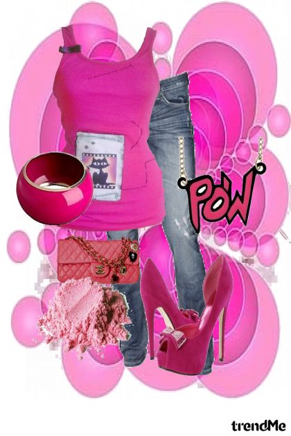 The power of pink- Модное сочетание