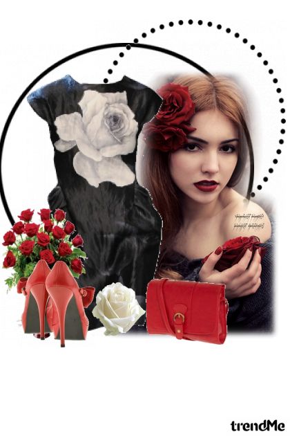 You can choose which color of roses you want- Fashion set