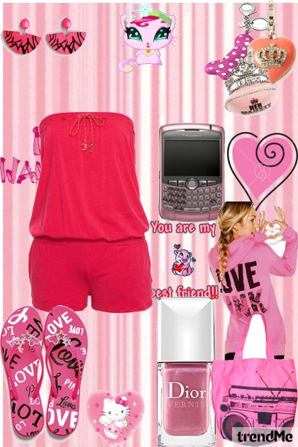 pinky- Fashion set
