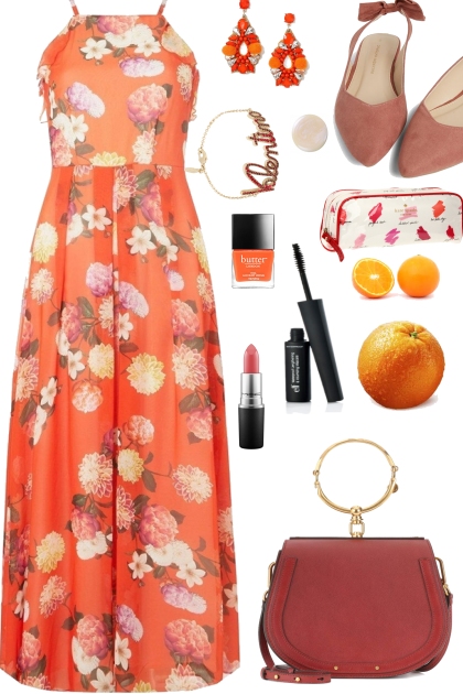 Red and Orange- Combinaciónde moda