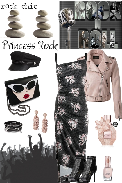 PRINCESS ROCK- combinação de moda