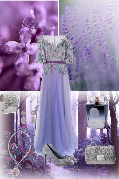 LAVENDER AND SILVER