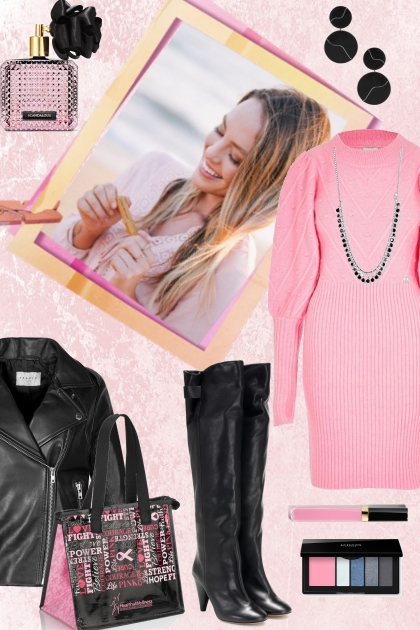 PINK IN FALL- Fashion set