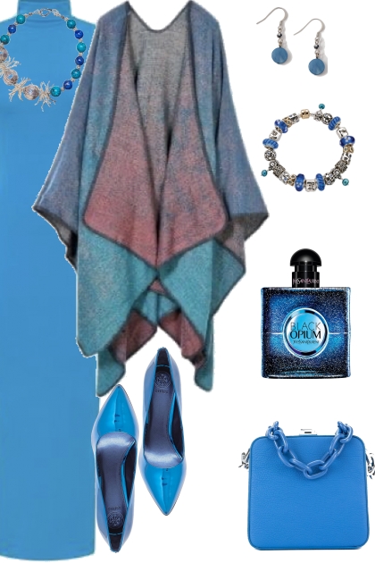 BLUE TONES- Fashion set
