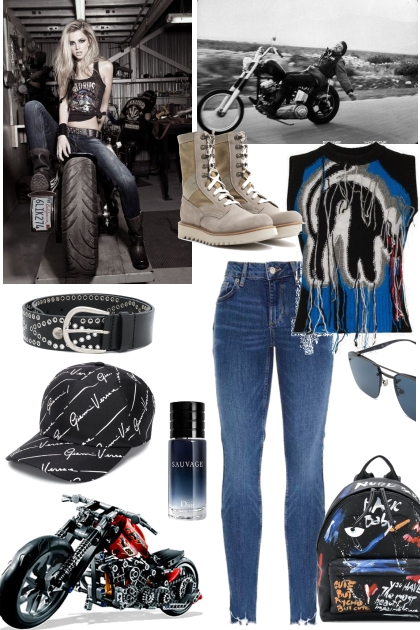 GIRL ON THE ROAD- Fashion set