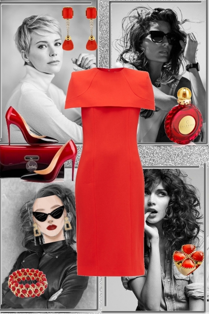 I'M RED AND YOU?- Fashion set