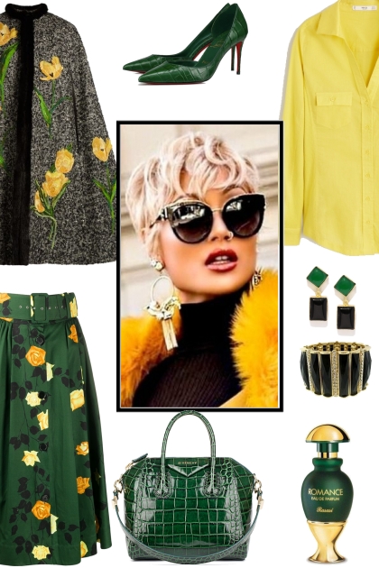 HOW TO WEAR GREEN SHOES- Modna kombinacija