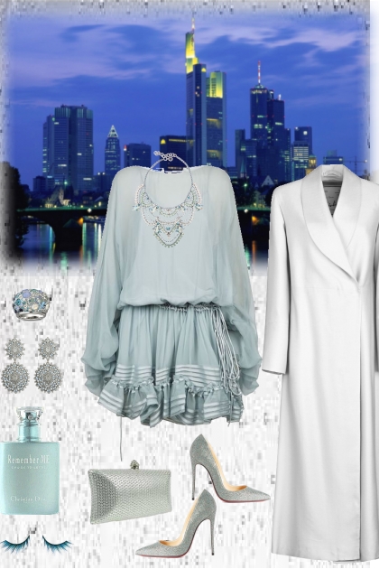 HOW TO WEAR A WHITE SATIN COAT