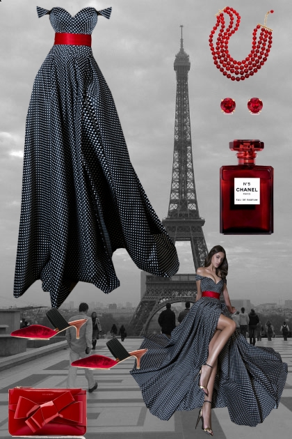 PARIS NUIT- combinação de moda