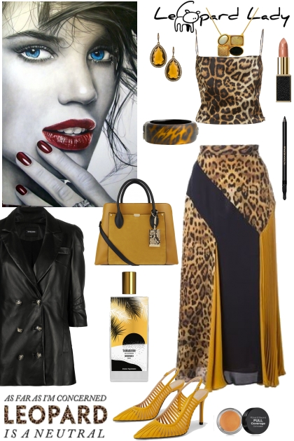Leopard lady- Modekombination