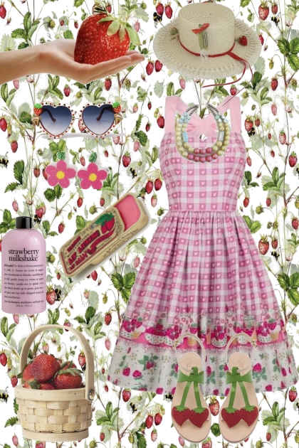 STRAWBERRY FIELD- Fashion set