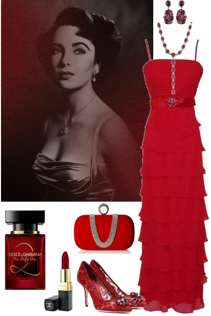 LIZ TAYLOR: PASSION RED